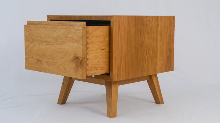 Flow End Table with Drawer